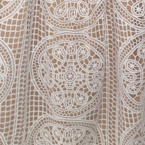 AEOM Open Crochet Backless Midi Dress - Picture 2 of 9